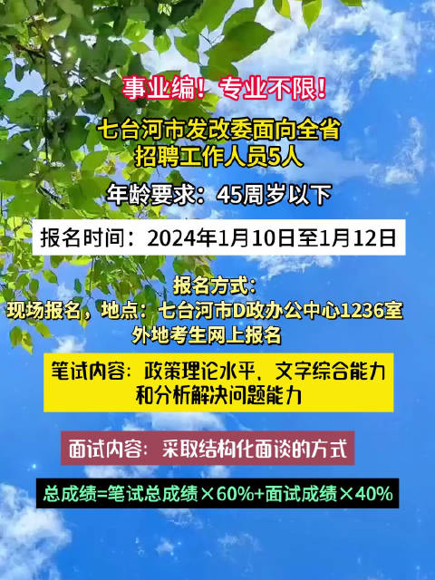 七台河市新闻出版局最新招聘信息全面发布启事