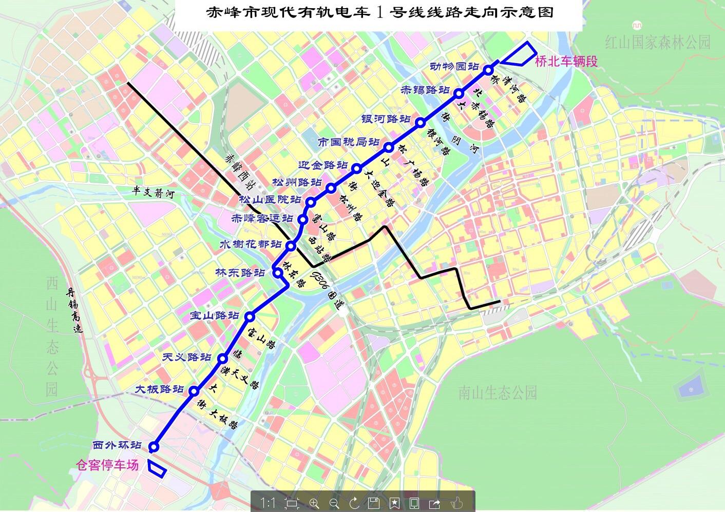 赤峰市轻轨规划图揭秘，塑造未来城市交通新蓝图